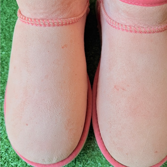 UGG Classic Ultra Mini Pink Blossom Women’s Boots - Picture 8 of 11